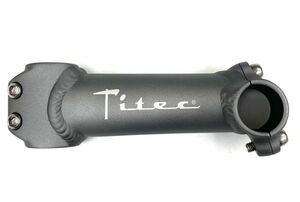 TITEC(タイテック)　ミラー　アルミ ロードバイク用　アヘッドステム　 グレー　レギュラーサイズ　0°x120mm