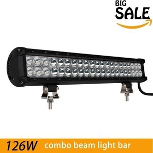 Phenas126W CREE製 LED 作業灯 LED ワークライト 広角 狭角 兼用 一体型 12V 24V兼用 汎用 車外灯 車外ライト投光器防水 LEDヘッドライト