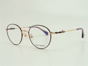 新品 ヴィヴィアン ウエストウッド メガネ 40-0003-01 正規品 フレーム 専用ケース付 Vivienne Westwood 人気モデル ラスト1本