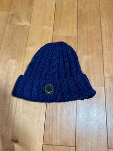 山と道 メリノニットキャップ Merino Knit Cap ネイビー