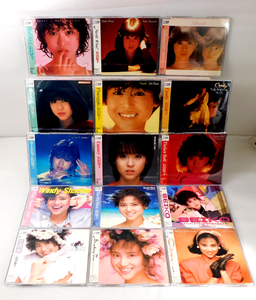 松田聖子 CD選書 15タイトルセット「SQUALL/North Wind/シルエット/風立ちぬ/Pineapple/Candy/ユートピア/Canary/他」