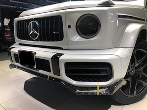 W463A　AMG G63用　フロントリップスポイラー　中古品　Gクラス　ゲレンデ