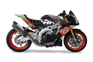 APRILIA TUONO V4-R / RSV-4 2017～2018 スリップオンマフラー HP CORSE エイチピーコルセ