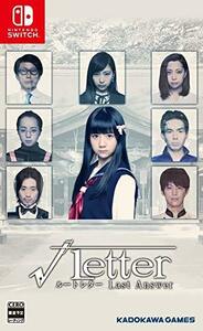 √Letter ルートレター Last Answer -Switch(中古品)