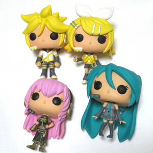 ボーカロイド Funko POP! 初音ミク セット フィギュア 鏡音リン 鏡音レン 巡音ルカ VOCALOID