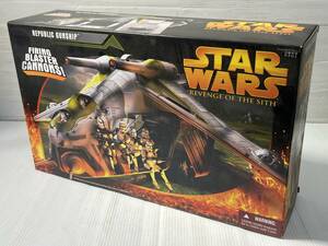 STAR WARS/スターウォーズ REPUBLIC GUNSHIP/リパブリック・ガンシップ ●2887Y● 映画 現状品 長期保管品 Hasbro/ハスブロー