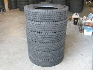 ＢＳ　ブリザックＷ969　205/80Ｒ17.5　120/118Ｌ　6本　中古2　発送不可！引取のみ！