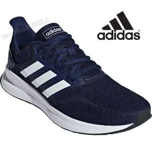 新品未使用 アディダス【26cm】 ファルコンラン 定価6270円 FALCONRUN スニーカー adidas ランニングシューズ スポーツ 靴 運動 36201 紺