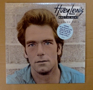 HUEY LEWIS AND THE NEWS「PICTURE THIS」米ORIG [初回CHR規格CHRYSALIS] ステッカー有シュリンク美品