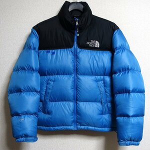 THE NORTH FACE ノースフェイス ヌプシ ダウンジャケット 700FP メンズ Sサイズ 正規品 ブルー Z3851