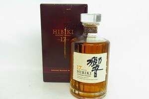 E775-J27-805 SUNTORY サントリー HIBIKI 響 17年 ウイスキー 43％ 700ml 未開栓 箱付き 現状品②