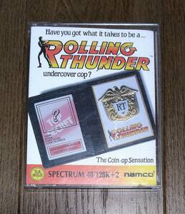 ZXS - Rolling Thunder (ローリングサンダー) / ZX Spectrum, ZXスペクトラム, namco, ナムコ, 洋ゲー, 海外