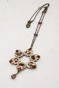 Michal Negrin / ACCストーンリースネックレス ゴールド O-23-11-30-1184-LO-AC-IG-OS