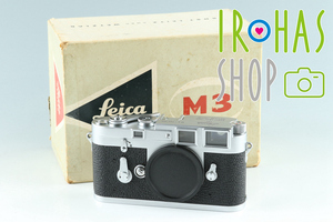 Leica Leitz M3 35mm Rangefinder Film Camera With Box #41766L1