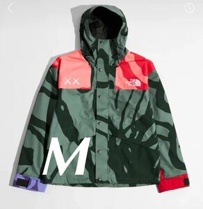 【新品】THE NORTH FACE × KAWS mountain jacket Mノースフェイス カウズ マウンテン ジャケット ヌプシ バルトロ コラボ キャンプ 限定