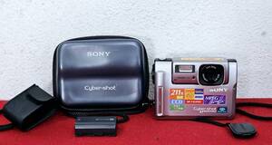 M-7981　【同梱不可】980円～ 現状品　SONY Cyber-shot DSC-F55　デジタルカメラ　デジカメ　コンパクト　本体のみ　通電未確認　ソニー