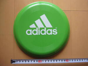 【adidasアディダス】フリスビー 直径21.5×厚さ2cm カラー/グリーン