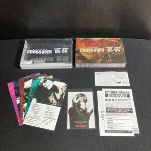 【特典付】美品 DVD 氷室京介 / カウントダウンライブ CROSSOVER 05-06 1st STAGE・2nd STAGE 初回限定盤 スタッフパス カード 管理wdv51