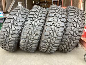 LT265/70R17 121/118Q 10PR 4本 ネクセン ローディアン MTX 中古(108455 K200K4) NEXEN ROADIAN ランクル FJクルーザー ハイラックス 