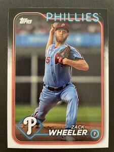 Topps MLB 2024 SERIES 1 #262 ZACK WHEELER ザック・ウィーラー Philadelphia Phillies フィラデルフィア・フィリーズ