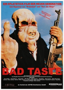 ドイツ版ポスター『バッド・テイスト』（Bad Taste）★ピーター・ジャクソン