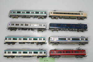 41222-434【車両（発送：ゆうパケットプラス 410円、他）】MICRO ACE/KATO 車両各種（計8両）【中古品】