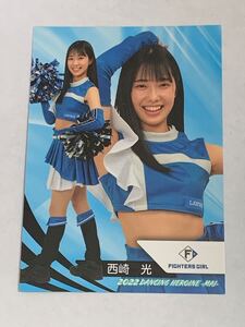 西崎光 2022 BBM チアリーダー 舞 #76 日本ハム FIGHTERS GIRL きつねダンス