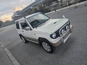 4WD★ターボエンジン★5速MT★アルミホイール★社外ステアリング★社外オーディオ★BOSEスピーカー★テスト走行済み★売切り出品★パジェロ