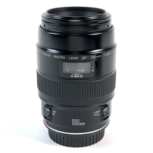 キヤノン Canon EF 100mm F2.8 MACRO 一眼カメラ用レンズ（オートフォーカス） 【中古】