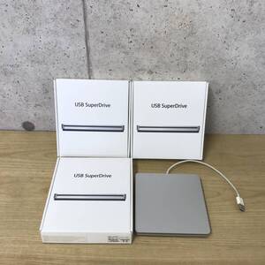 【送料無料】値下げ Apple アップル 純正 USB SuperDrive USBスーパードライブ A1379 4台セット 1台未使用 I1121-1