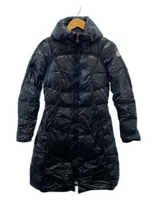 MONCLER◆ロングダウンジャケット/1/ナイロン/BLK/Z7H0231/49354/50/68950