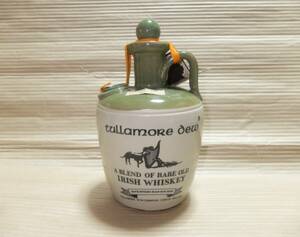 Tullamore dew（タラモア デュー）43％ 760ml 陶器（重量 1700g）　未開栓USED難有ジャンク品