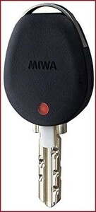 カギの閉め忘れ防止 MIWA ChecKEY2 (チェッキー2) ブラック