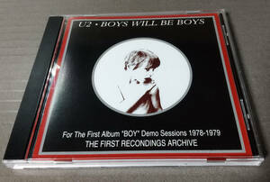 U2 「BOYS WILL BE BOYS」 "BOY" Demo Sessions 1978-1979(1CD)