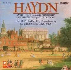 米CD Haydn, English Sinfonia, Sir Charles Groves Haydn:Syms. 92 & 104 MCAD25880 MCA Classics /00110