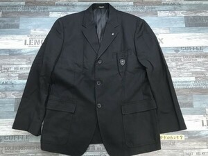 COMME CA DU MODE SCHOOL LABEL コムサデモード メンズ キッズ 八王子高等学校 制服 ジャケット ブレザー 秋冬 ABL 黒