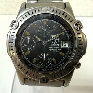 Z961-K41-1153◎ TAG HEUER タグホイヤー 2000 プロフェッショナル 200m 169.306 クロノグラフ メンズ 腕時計 自動巻き