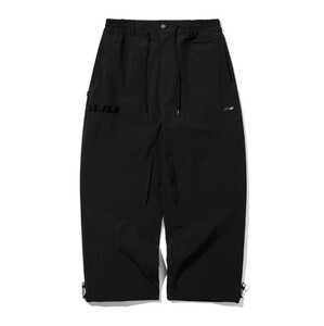 新品未使用 24-25 BSRABBIT PANTS REFINED SUPER WIDE VENTILATION PANTS BLACK XL 安心保証 即日発送 本体 土日祝発送OK