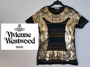 ヴィヴィアンウエストウッド 額縁 ボーダーTシャツ サティア Vivienne Westwood 