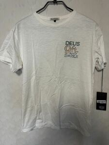 DEUS デウス Tシャツ tee 新品 Mサイズ 白 ホワイト