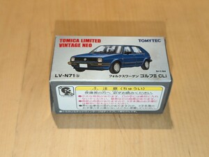 トミカリミテッドヴィンテージ NEO LV-N71b VWゴルフⅡ CLi 応募券切り取りあり