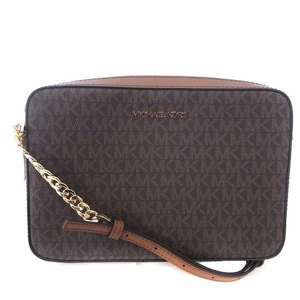 未使用品 マイケルコース MICHAEL KORS タグ付き JET SET ITEM LG EW CROSSBODY 35F8GTTC3B ショルダーバッグ クロスボディ チェーン ロゴ