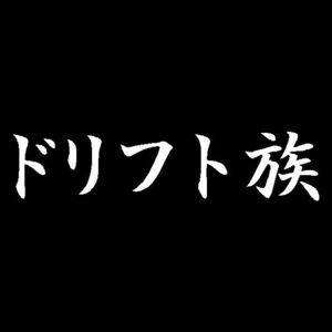 ドリフト族　カッティングステッカー　3色から　共立　丸山　有光　アマゾーネ　BSM　RV　JK　　防除機　ブームスプレーヤー　ブロキャス