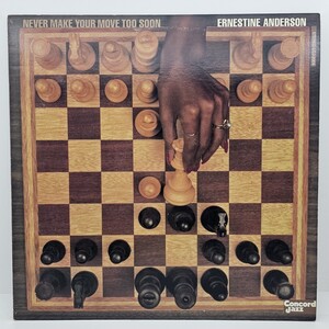 LP 未本盤 Ernestine Anderson アーネスティン・アンダーソン Never Make Your Move Too Soon 