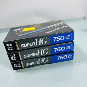 f913 FUJI SUPER HG ベータビデオカセットテープ 3本 β ビデオカセット 未使用品　L-750 送:60