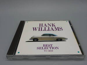 CD ハンク・ウイリアムス HANK WILLIAMS BEST SELECTION