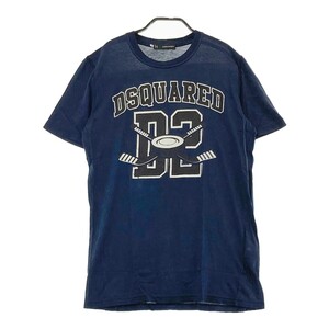 DSQUARED2 ディースクエアード S71GC0734 半袖 Tシャツ ネイビー系 S [240101272314] メンズ