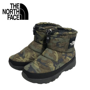 ○★新品未使用　THE NORTH FACE (ザ・ノース・フェイス)　ヌプシ ウォータープルーフ ロゴ SE NF52271　カモプリント　28cm★○