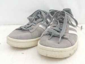 ◇ adidas アディダス CAMPUS GREY THREE BZ0085 スニーカー シューズ サイズ23.0cm グレー レディース E