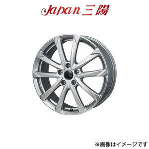 ジャパン三陽 ザック JP-325 アルミホイール 1本 MPV LY3P(18×7.0J 5-114.3 INSET48 ブライトシルバー)Japan三陽 ZACK JP-325